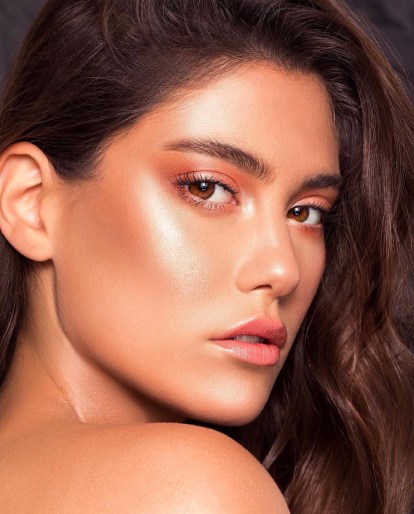 Coral Inspired Makeup