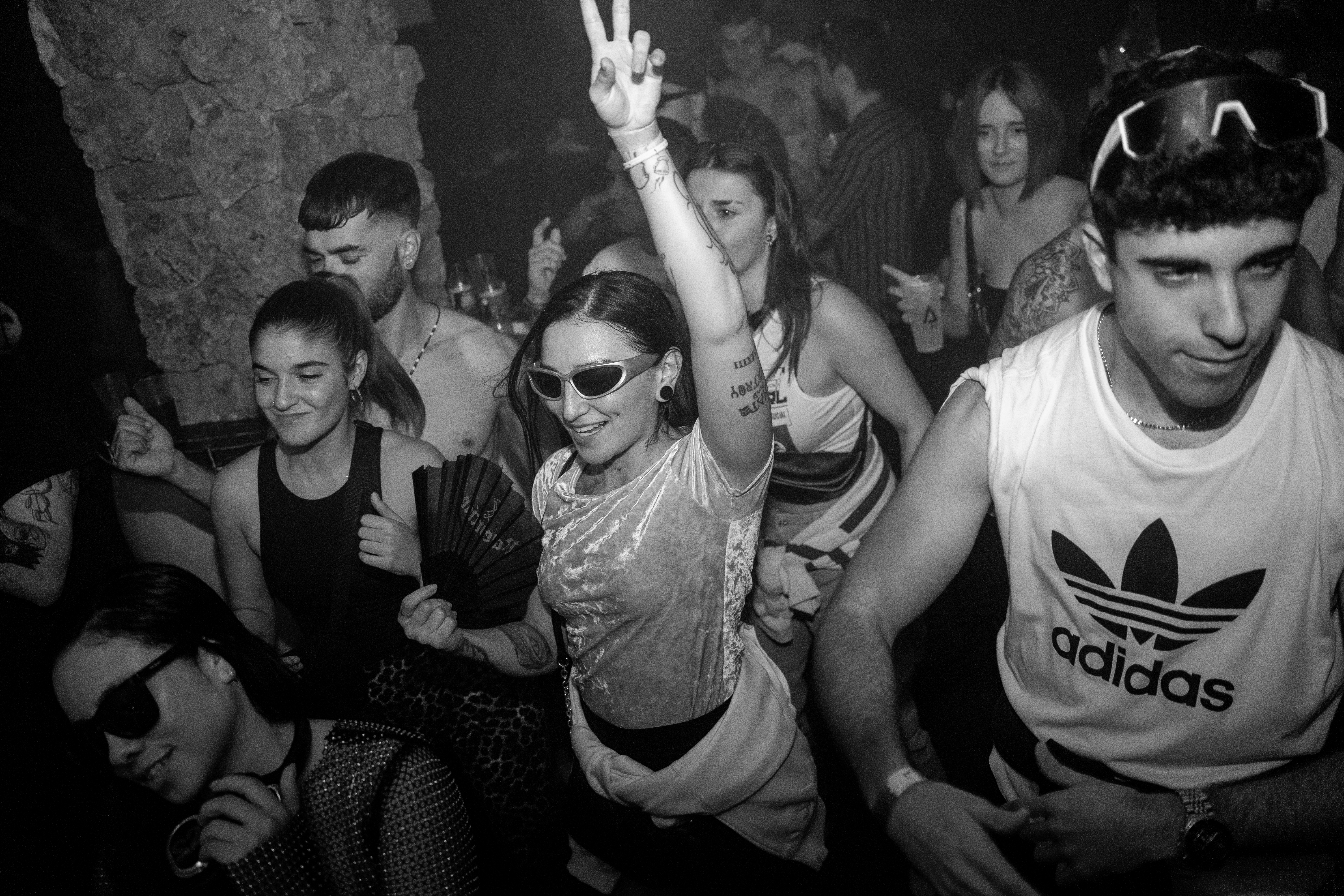 Hard Techno Fan during Joanna Coelho's set 2023