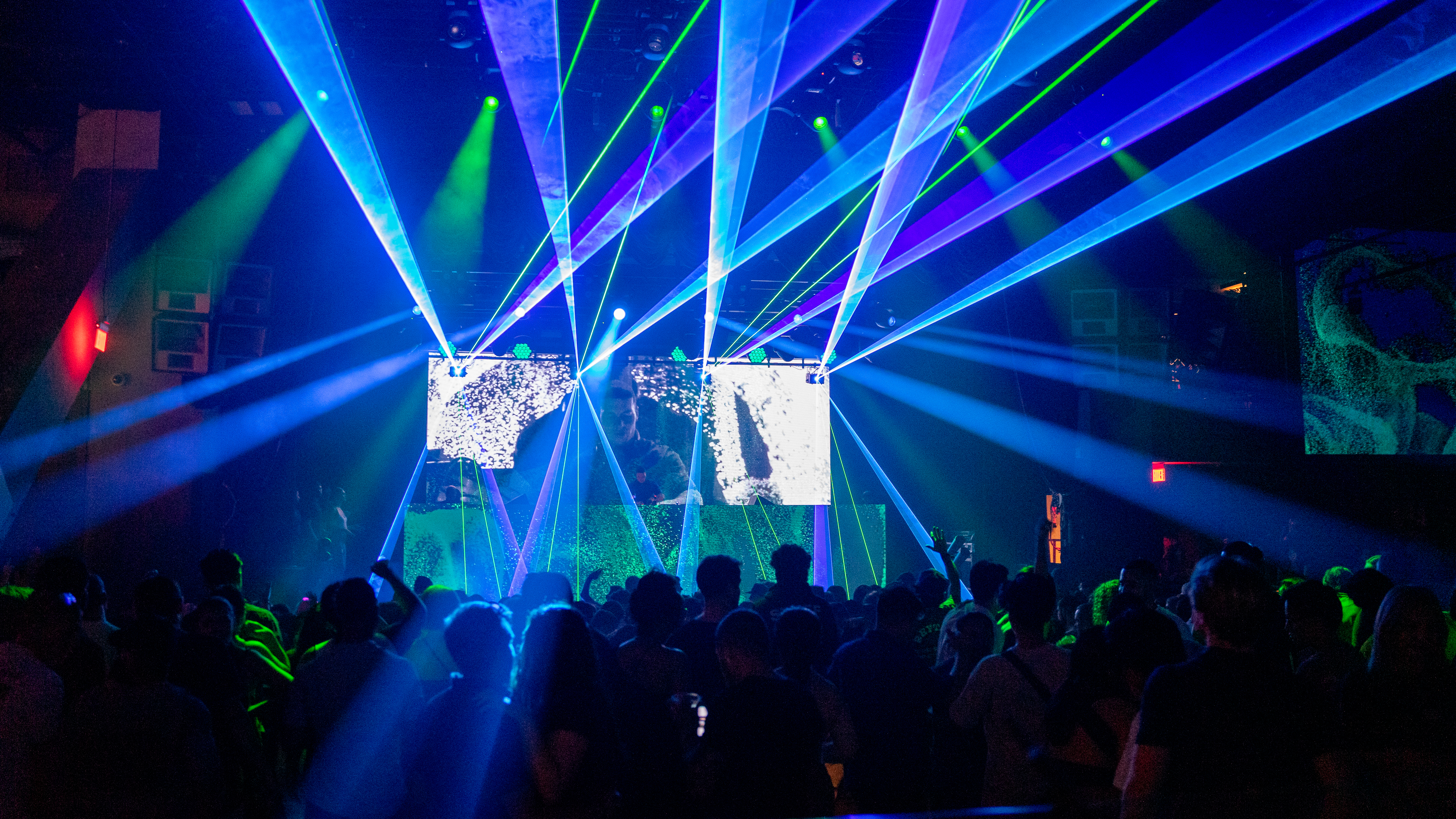 Joel Corry @ Big Night Live with Lasers over and below the crowd