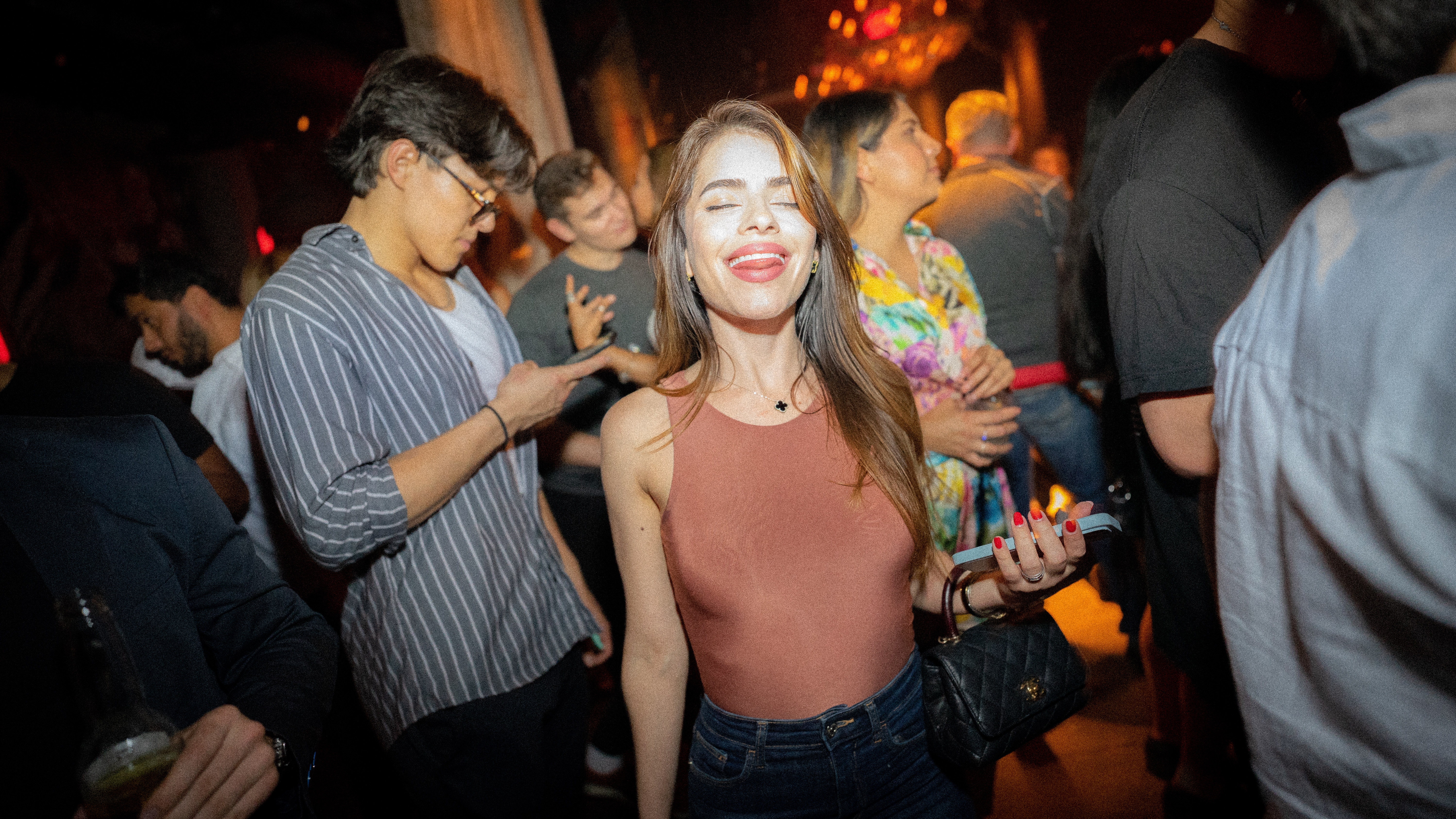 A Club Goer In Boston Photo by: Shamada Productions